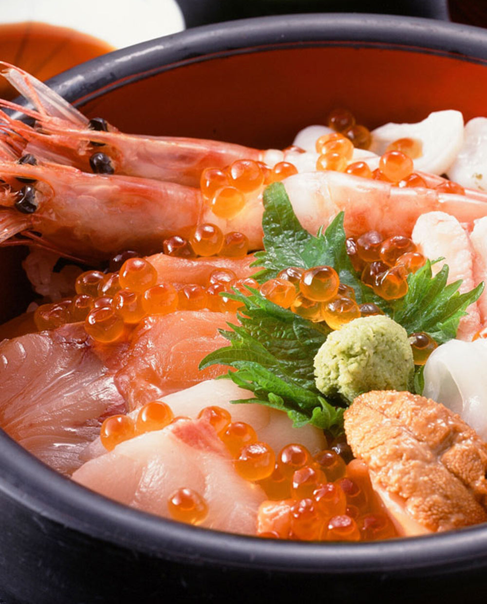海中苑の海鮮丼セット(1人前)