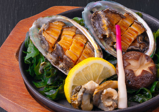 あわびステーキ