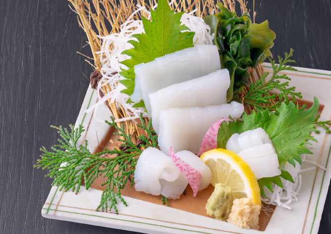 白いか刺身